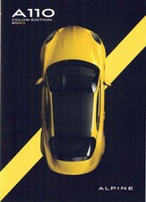Catalogue Brochure ALPINE A110