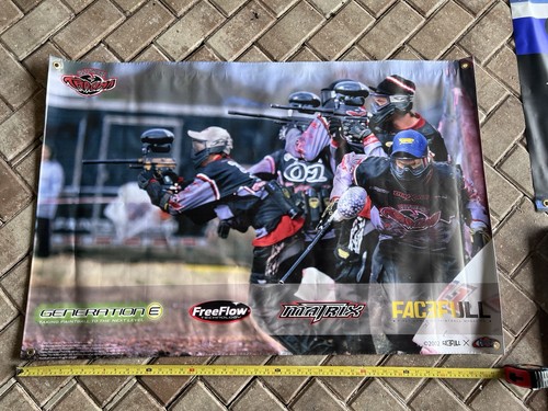 Trauma matrix paintball banner - matrix,