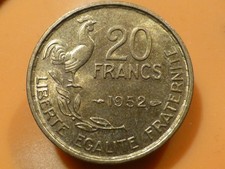 20 FRANCS - G. GUIRAUD - 1952 - RARE QUALITE SUP à SUP+ !