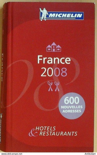 Guide rouge michelin - rouge, 2008