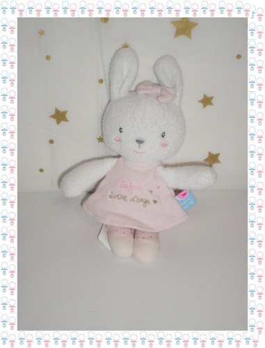 Doudou semi plat lapin - semi,