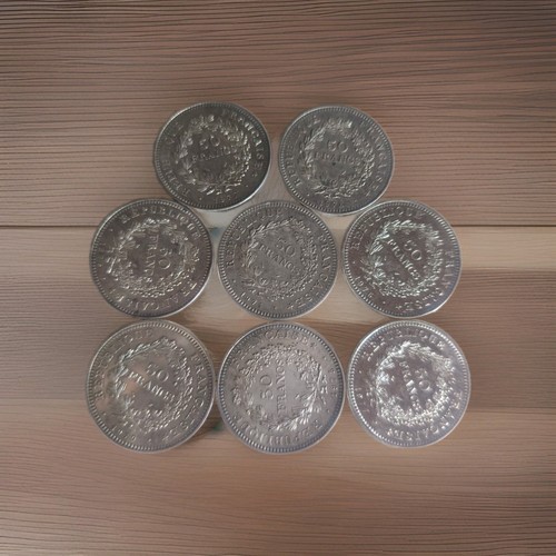 Francs hercule 8 argent - , x