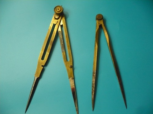 Lot anciens compas - lot, de