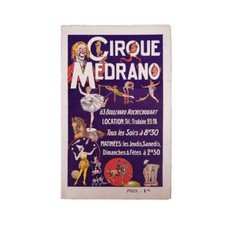 Cirque Médrano. Programme du
