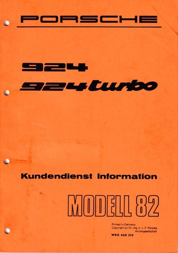 Porsche 924 turbo - &,