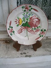 Assiette ancienne faience de