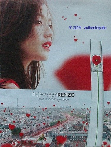 Publicite parfum kenzo flower - parfum,