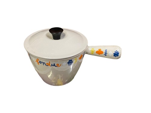 Ancien poelon casserole fondu - ancien,