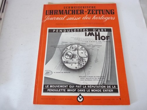 Journal suisse des horlogers - journal,