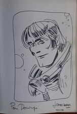 RARE DEDICACE MEZIERES  SUR FEUILLE VALERIAN