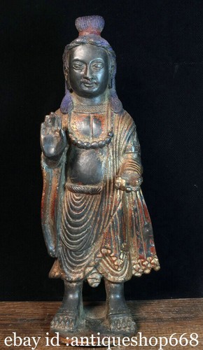 Old chinese bronze gilt - old,