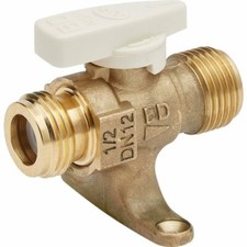 Robinet gaz naturel à obturation automatique intégrée 1/2" (15x21) Brut BANIDES