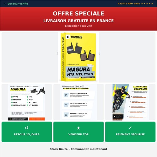 Plaquettes frein disque magura - plaquettes,