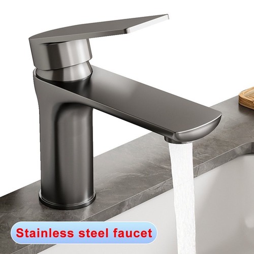 Robinet lavabo acier - robinet,