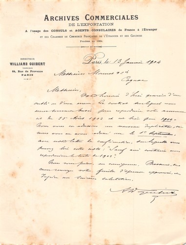 Facture 1904 archives - 1904,