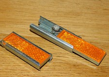 CIBIE K10480 K-10480 TPP-11 REFLECTEUR de PEDALE orange reflechissant VELO