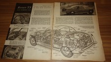 Article The Autocar ROVER T3 à turbine à gaz de 1958 anglais