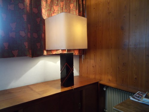 Vintage 1960s room - 1960s, lamp