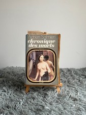 CHRONIQUE DES MORTS / ADRIEN SALMIERI / ROMAN / JULLIARD / 1974