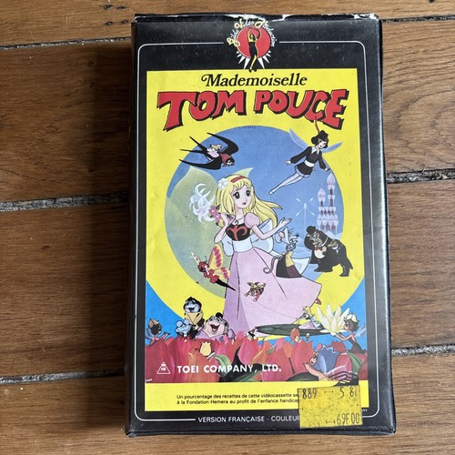 Vhs mademoiselle tom pouce - vhs,