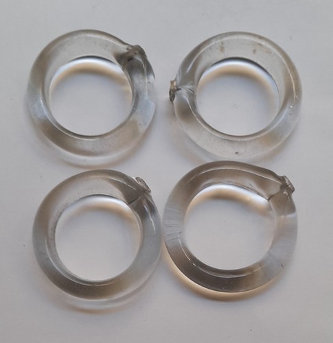 Lot anneaux verre de - en,