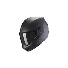 Casque Modulaire Moto Scorpion Exo Tech Evo Matt Noir Mat Touring Rabatabl