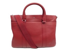 NEUF PORTE DOCUMENTS MONTBLANC CUIR SOFT GRAIN 118734 LEATHER BRIEFCASE 1585€