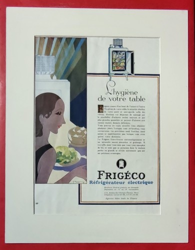 Publicité 1931 frigidaire - 1931,