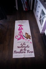 TRAIL OF PINK PANTHER ? Large French Door Panel Vintage Movie Poster Original