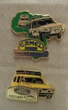 LOT DE 2 PIN'S CAMEL TROPHY 4X4 - SPORT-AUTO
