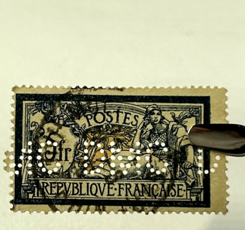 Timbre france merson 123 - timbre,