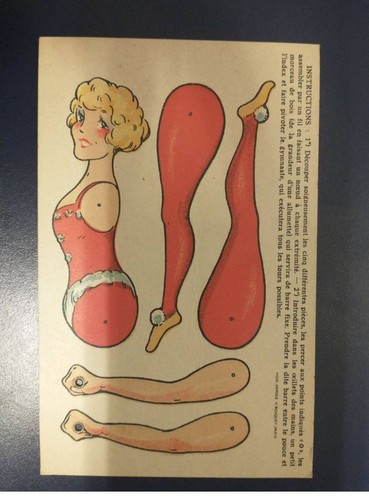 Chromo pantin articule - chromo,