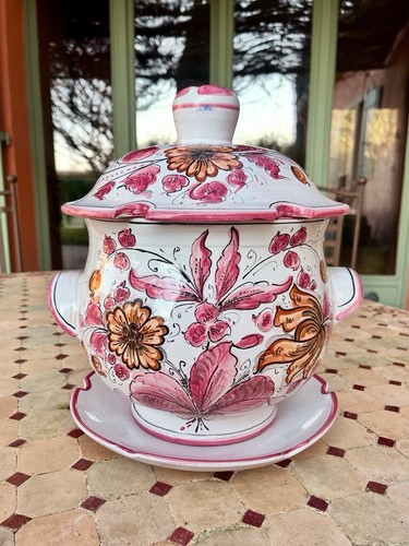 Soupière faïence baboin - soupière,
