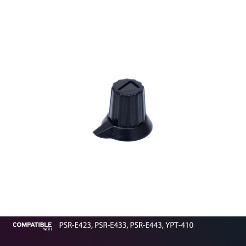 Yamaha black rotary - knob, with