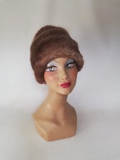 Toque Fourrure Vintage Marron