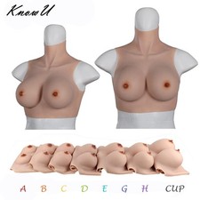 Formes de poitrine en silicone A-G Cup faux seins formes de poitrine...