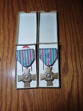 2 Médailles militaires croix du combattant 14/18