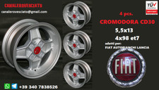 4 jantes alu Cromodora CD30 13 4x98 Fiat AlfaRomeo Lancia Lada jantes