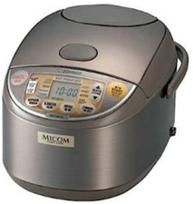 ZOJIRUSHI NS-YMH18-TA Gokumetsu 10 Cup 220-230V 610W Rice Cooker Warmer