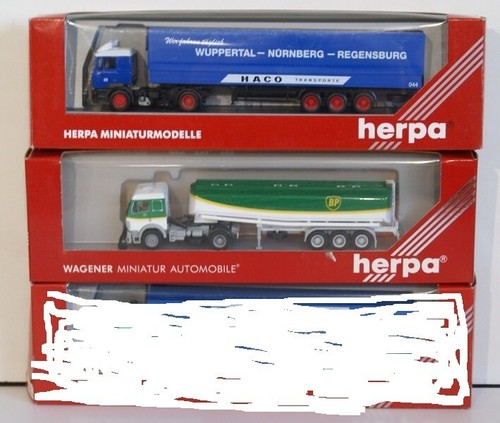 Herpa lot 2 camions - 1/87,