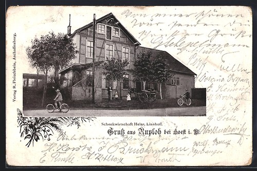 Carte postale ruploh soest - carte, b.