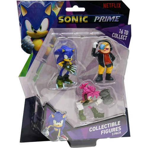 Mini figurine sonic prime - figurine,