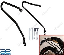 Noir Souple Sacoche Rail Set Pour Royal Enfield Guérilla 450 KXA00478