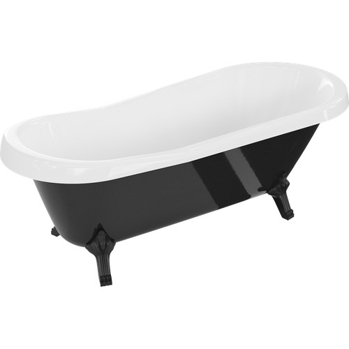 Baignoire autoportante rétro