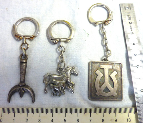 Porte clé métal - clé,