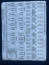 Acrylic Nail Training Mat -