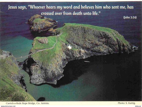 Carte postale irlande du - carte,