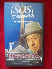  CASSETTE VHS - SOS FERNAND ET LE SOMNAMBULE  - FERNANDEL
