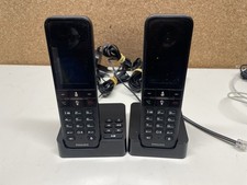 Téléphone Fixe Sans Fil Philips D455 Duo avec Répondeur – Combinés x2 - Bon État