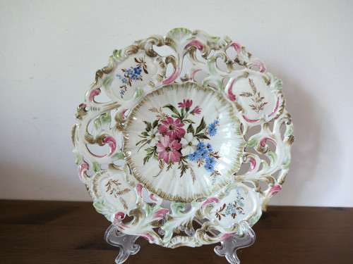 Assiette ancienne - , en